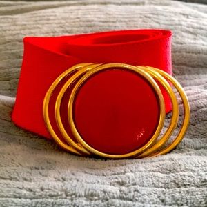 Vintage Red Belt